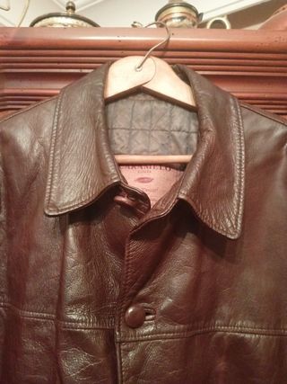 Chaqueta- cazadora piel 100% Caramelo 
