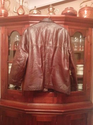 Chaqueta- cazadora piel 100% Caramelo 