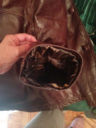 Chaqueta- cazadora piel 100% Caramelo 