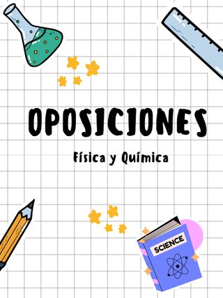 Temas oposiciones física y química secundaria