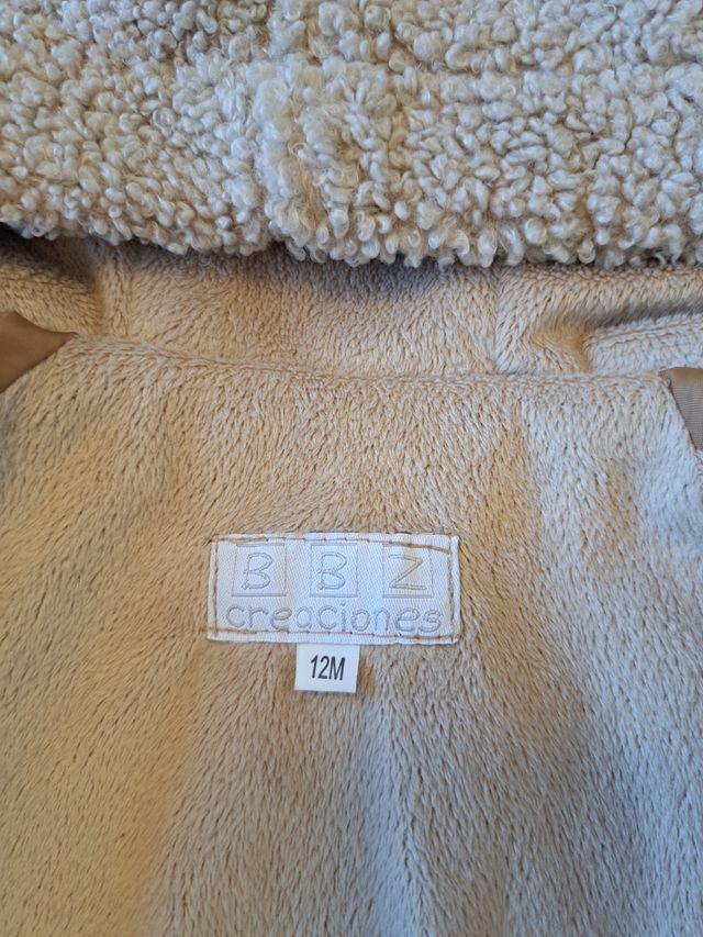 Abrigo niña 12 meses