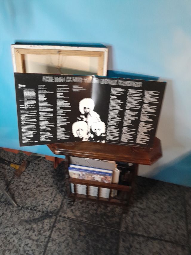 acuarela del cuadro de jimi hendrix