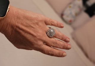 Anillo swatch con swarovski 