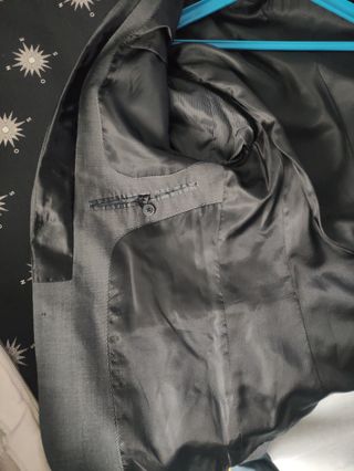 americana blazer gris H & M