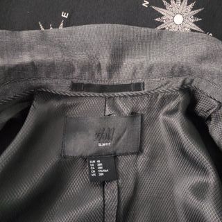 americana blazer gris H & M