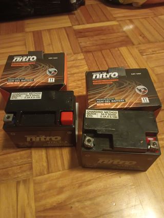 Baterías Nitro 12V 4AH
