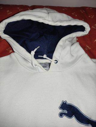 sudadera blanca Puma