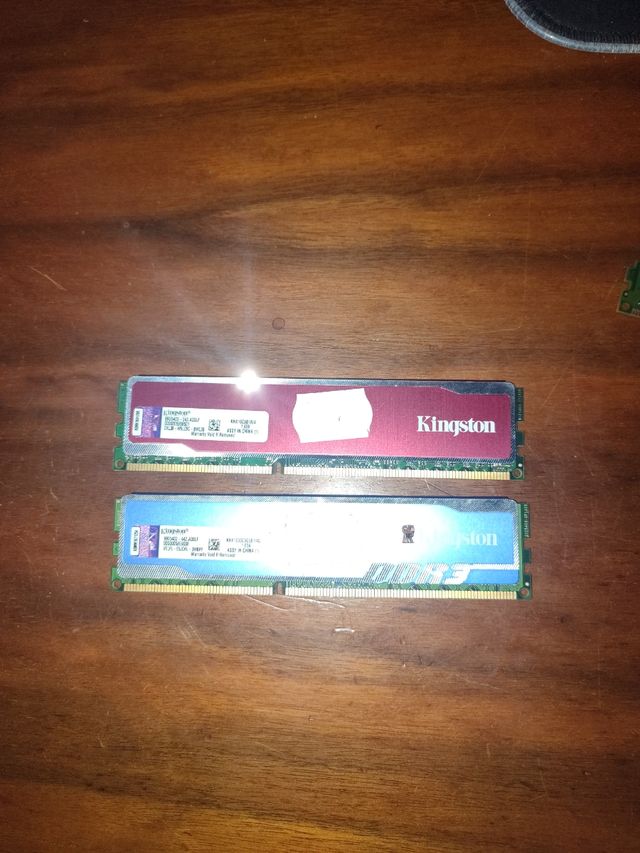 Memoria pc 8gb 2 modulos