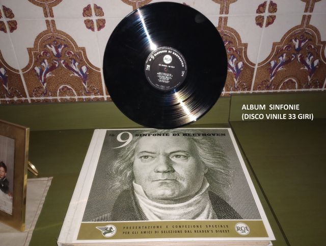 RACCOLTA DE "LE 9 SINFONIE DI BEETHOVEN" IN VINILE