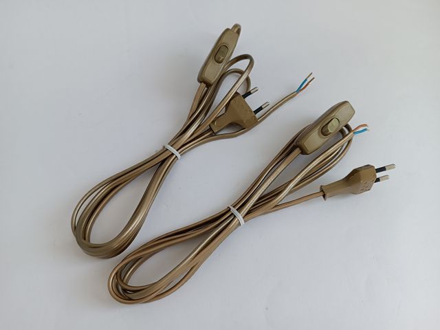cable para lámpara con interruptor (dos)