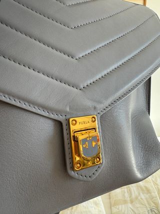 Bolso Tortona Furla Azul