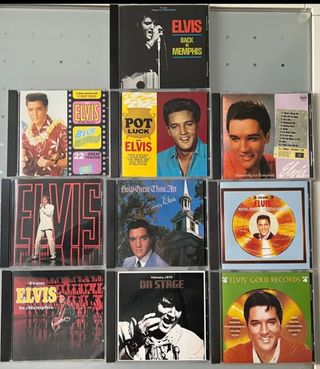 COLECCIÓN 42 CDS ELVIS EL REY DEL ROCK RBA