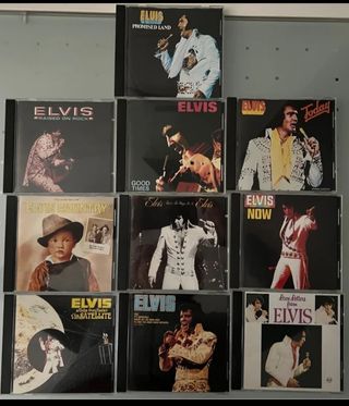 COLECCIÓN 42 CDS ELVIS EL REY DEL ROCK RBA