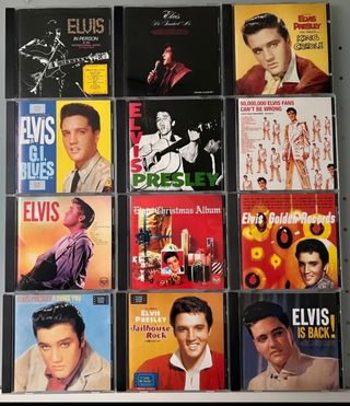 COLECCIÓN 42 CDS ELVIS EL REY DEL ROCK RBA