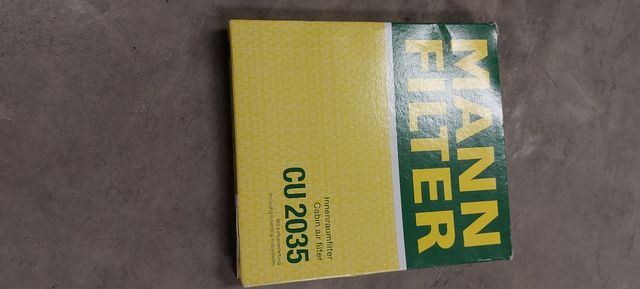 Filtro habitáculo Mann CU2035