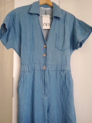 Mono denim Zara 