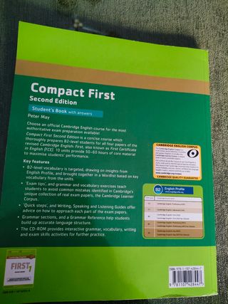 Libro preparación FCE. Compact First