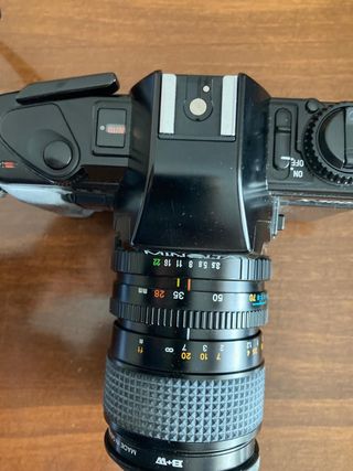 Camara de fotografía reflex