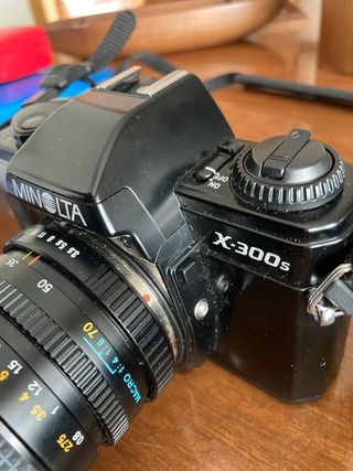 Camara de fotografía reflex