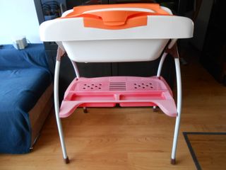 BAÑERA ANATOMICA CON CAMBIADOR