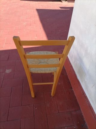 sillas mimbre