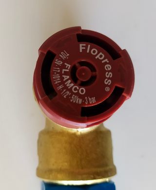 CALDERA ROCA VALVULA DE SEGURIDAD