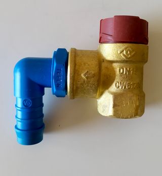 CALDERA ROCA VALVULA DE SEGURIDAD