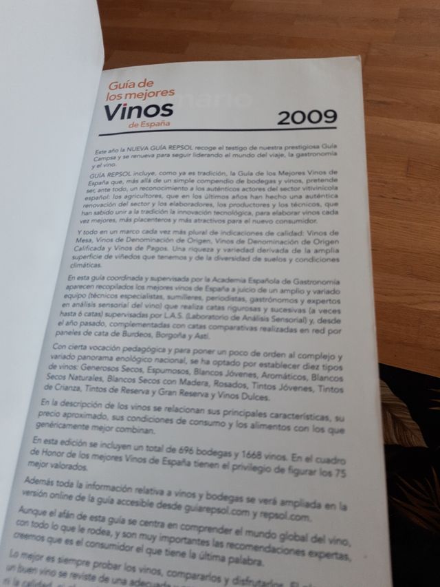 GUIA MEJORES VINOS ESPAÑOLES