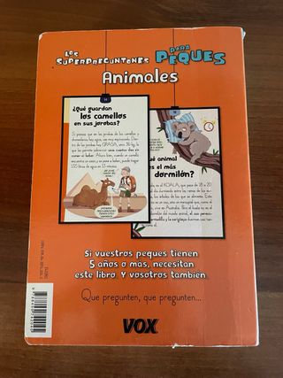 Libro los Superpreguntones “Animales”