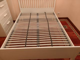 Cama Ikea Idanas 140x200 + somier Lonset.Impecable