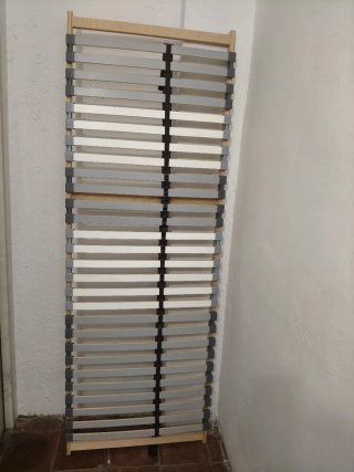 Cama Ikea Idanas 140x200 + somier Lonset.Impecable