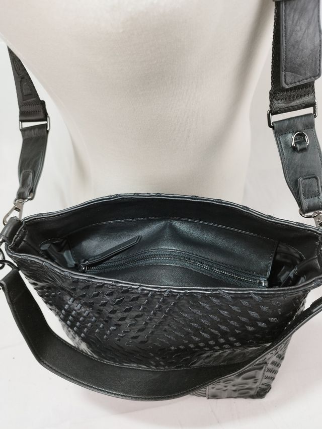 Bandolera bolso desigual