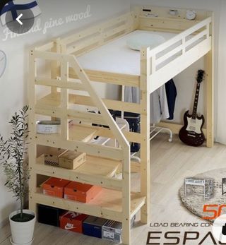 Cama de matrimonio alta habitaciones a medida