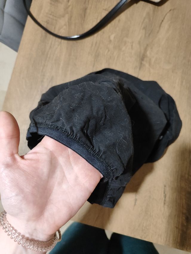 Camiseta con top negra