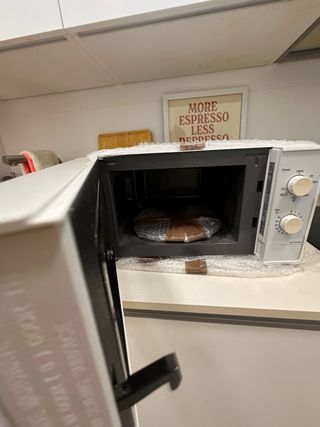 Microondas blanco Panasonic casi NUEVO