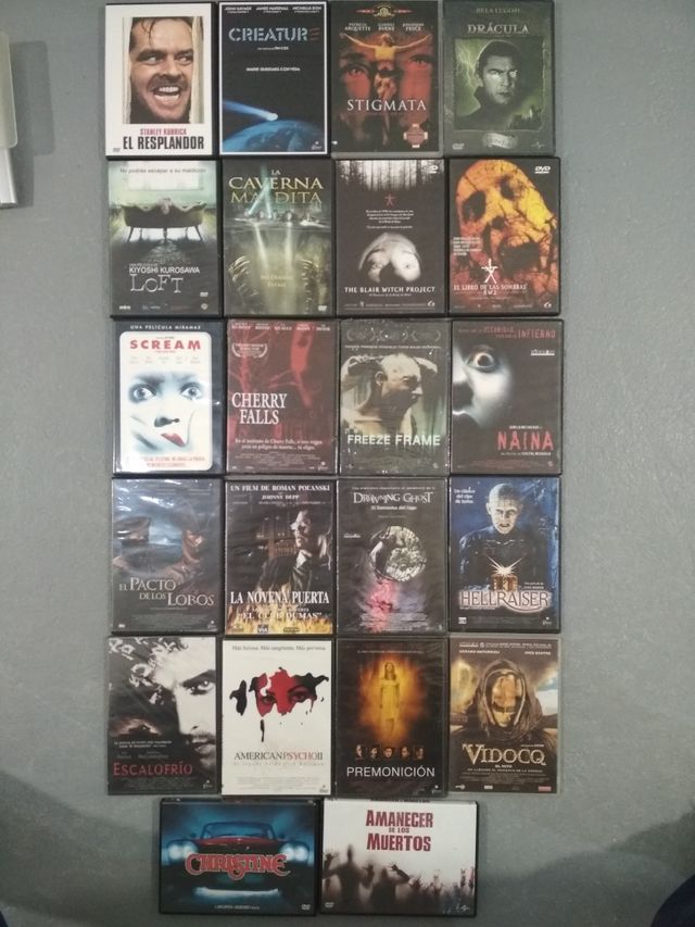 Lote: cine de terror / misterio