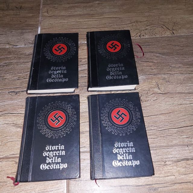 4 volumi "Storia segreta della gestapo"