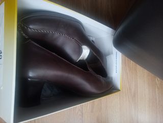 Zapatos piel marrón mujer talla 40 Dr Scholl
