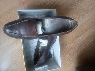Zapatos piel marrón mujer talla 40 Dr Scholl