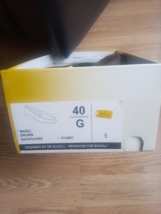 Zapatos piel marrón mujer talla 40 Dr Scholl