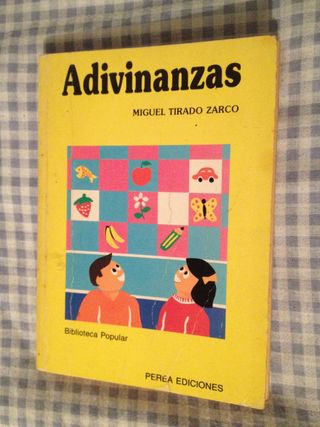 Libro Adivinanzas - Miguel Tirado