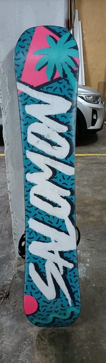 Tabla snowboard + fijaciones