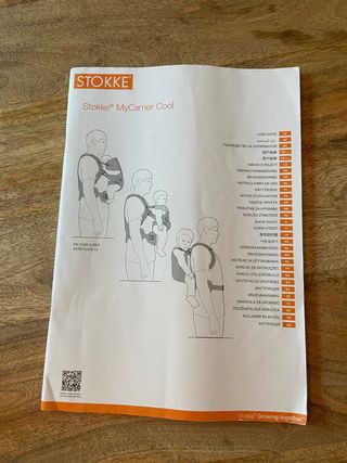 Mochila porta bebes 3 en 1 MyCarrier Stokke