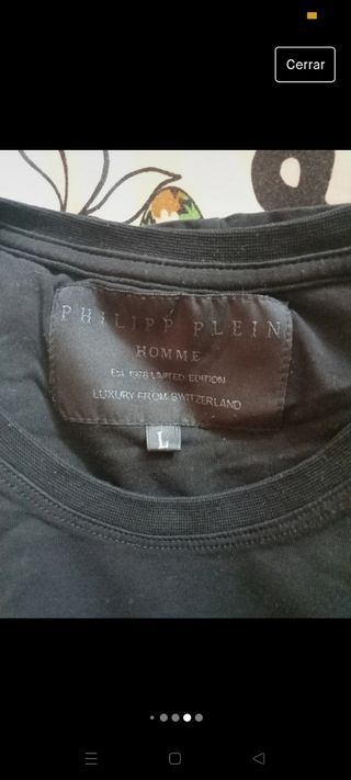 Camiseta talla L Philipp Plein