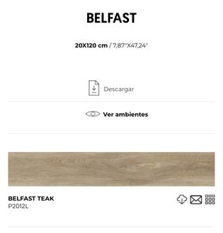 Plaquetas Baldocer Belfast Teak