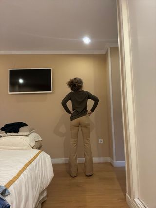 Pantalon campana Massimo Dutti