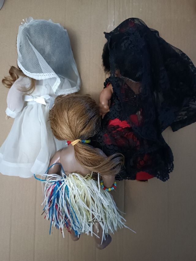 MUÑECAS ANTIGUAS ,(OFERTA)LINDAS PIRULAS