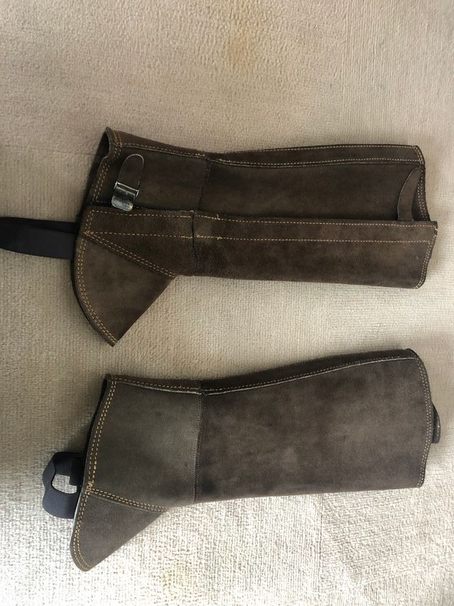 Perneiras para passeios a cavalo ou outros 3 pares 29€