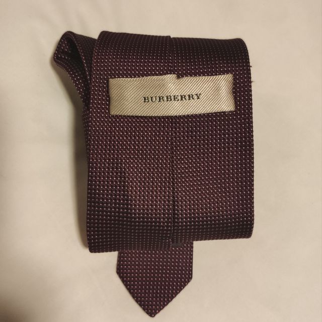 Corbata Gancedo, Corbatería Española, Burberry