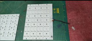 2 modulos o placas de luces led